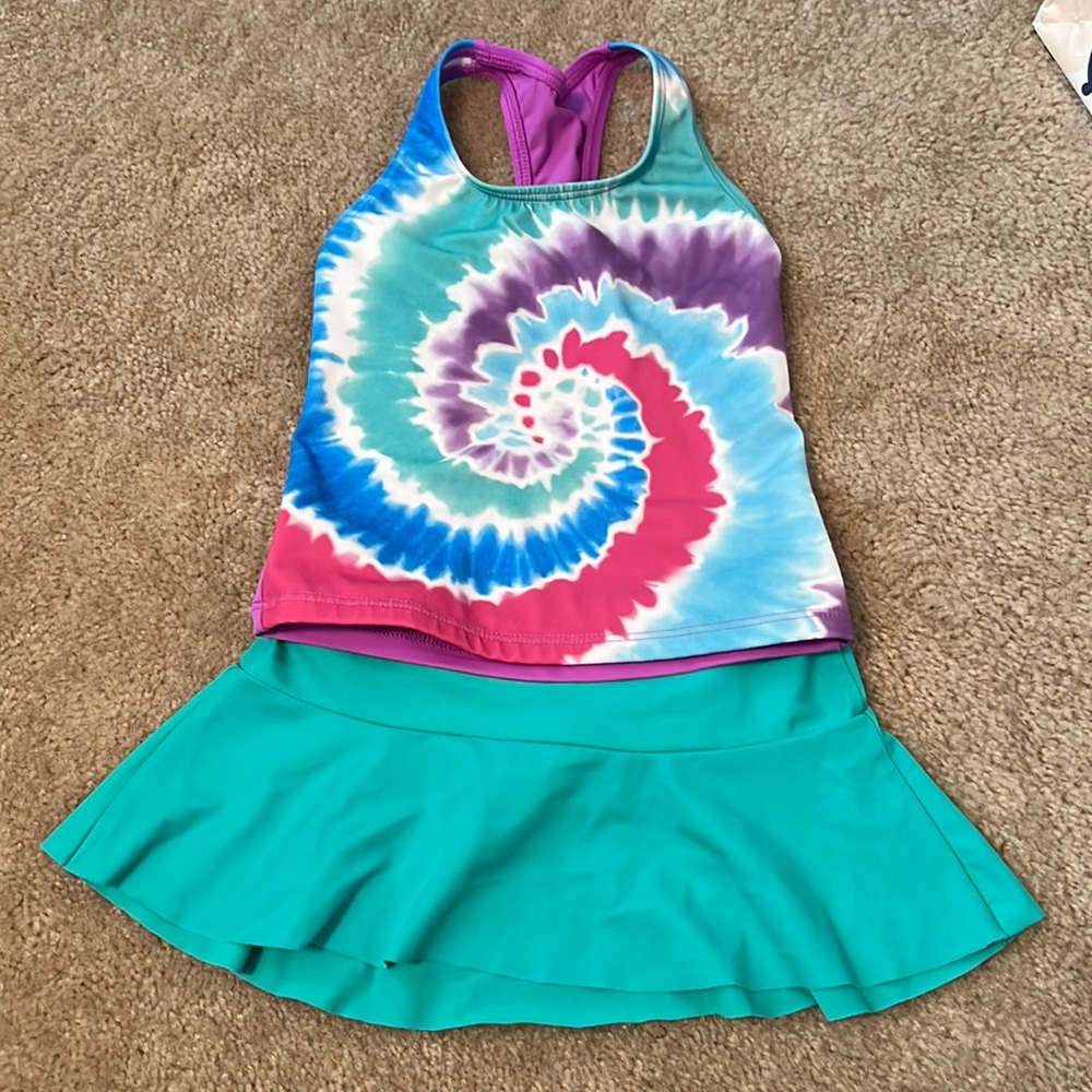 Lands End Swimming Suit 2 piece